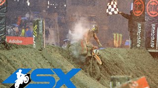 Supercross Round 2 450SX Highlights  San Francisco CA Oracle Park  Jan 13 2024 [upl. by Kaasi]