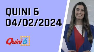 Quini 6 en vivo 04022024  Resultados del sorteo quini 6 del Domingo 4 de Febrero del 2024 [upl. by Caplan570]