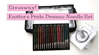 Giveaway Knitters Pride Dreamz Needle Set [upl. by Kalfas196]