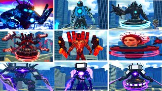 EVOLUTION OF NEW UPGRADED TITAN MYTHIC TV MAN VS ALL SKIBIDI TOILET 176 BOSSES In Garrys Mod [upl. by Keviv]