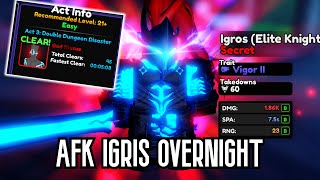 How To AFK Igris Using Tiny TaskMacro In Anime Vanguards [upl. by Doretta]