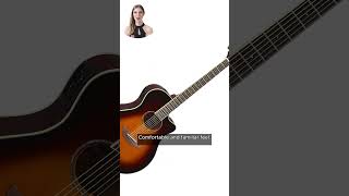 PROS Yamaha APX600 OVS Thin Body AcousticElectric Guitar Review shorts yamaha guitar [upl. by Arhez398]