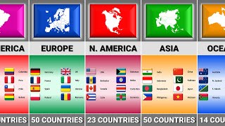 How Many Countries In The Same Continent [upl. by Hillery]