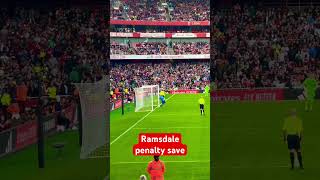 Ramsdale penalty save [upl. by Elvie]