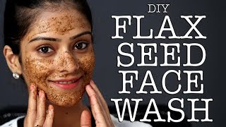 DIY  Flax Seed Face Mask  Face Mask Tutorial  Face Pack  Skincare  Foxy Makeup Tutorials [upl. by Aretta769]