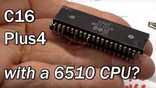 Commodore 16Plus4 CPU Replacement or how to build an adapter [upl. by Laks]