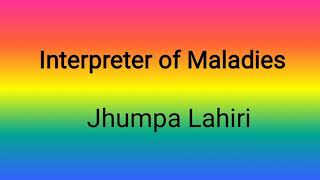 Interpreter of MaladiesTamilBy Jhumpa Lahiri summary [upl. by Yusuk]