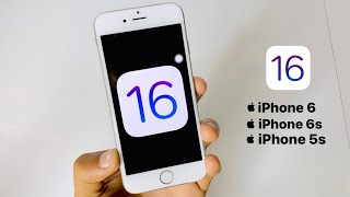 How to update iOS 1257 to 16 or 15😍 install iOS 16 on iPhone 66s [upl. by Earb]