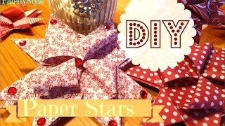 ☆ DIY Papiersterne ☆ Fröbel Sterne ☆ DIY Paper Stars ♥ Fab4tyStyle [upl. by Omero]