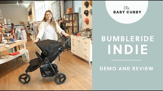 The Bumbleride Indie AllTerrain Jogging Stroller FULL Review and Demo [upl. by Moira85]