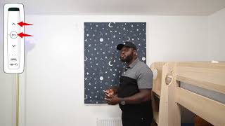 How to Programme your SOMFY MOTORISED Roller And Roman Blind  Including connection to Amazon Alexa [upl. by Eiryk609]