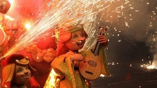 Les Fallas de Valencia Espagne français [upl. by Agee421]