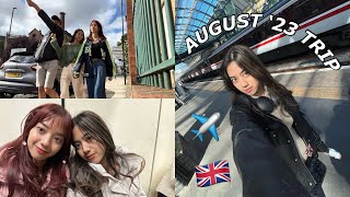 AUGUST ‘23 UK TRIP vlog  Arina Nasirudin [upl. by Eissej]