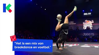 Wereldtop van het freestyle voetbal battlet in Brussel [upl. by Sukram298]