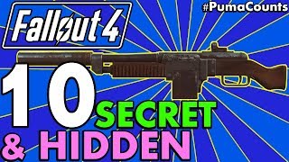 Top 10 Best Hidden or Secret Guns and Weapon Locations in Fallout 4 PumaCounts [upl. by Paddy]