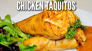 COOK WITH ME ROLLED CHICKEN TACOS [upl. by Raddi]