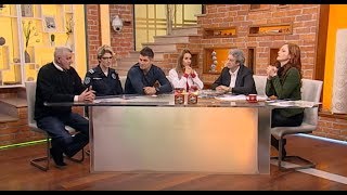 Dusan Bozoljac Dusica Topic Radovanovic Jankovic  Dobro jutro Srbijo  TV Happy 07122017 [upl. by Nnyledam345]