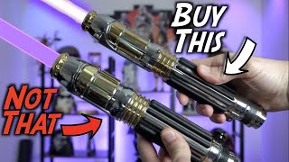 Star Wars Galaxys Edge Mace Windu Lightsaber VS Neopixel from Artsabers [upl. by Danelle]