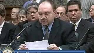 OSHA Hearing Eric Peoples testimony [upl. by Ennad372]