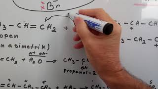 Reaksionet e adicionit elektrofilik tek alkenet [upl. by Stambaugh56]