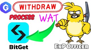 Gamee wat token withdraw without gas fee into bitget exchange  wat withdrawal process [upl. by Haldi]