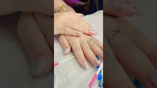 Acrylic nails  Nail paints  Nail polish  Nail designs  Acrylic nail designs acrylicnails salon [upl. by Anairam]