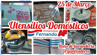 🛍️2024 ARMARINHOS FERNANDO  UTILIDADES DOMÉSTICA NA 25 DE MARÇO [upl. by Lednahs872]