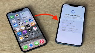 Comment transférer les données sur son nouvel iPhone [upl. by Sallad]
