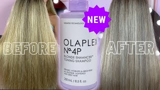 How To Get The BEST RESULTS With OLAPLEX Nº4P Blonde Enhancer Toning Shampoo amp STAND ALONE TREATMENT [upl. by Aryahay]