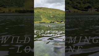 Wild Swimming Loch Fyne scotland wildswimming coldwaterswimming coldwater lochfyne [upl. by Francyne]