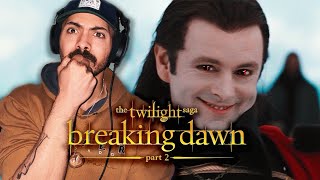 FIRST TIME WATCHING BREAKING DAWN PT2 REACTION [upl. by Alledi567]