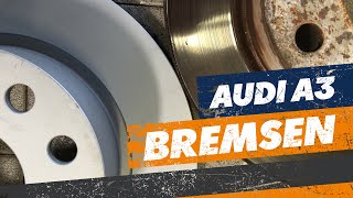 Bremse Hinterachse wechseln  Audi A3 Anleitung [upl. by Ahsai]