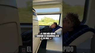 Viajamos en el TREN MAS RAPIDO y MODERNO de Sudamérica SOLO en CHILE 160 KMH 🇨🇱✅ shorts [upl. by Ivetts22]