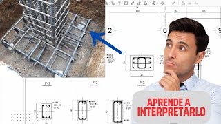 Armado de Trabes y pedestales  Como interpretarlo en plano [upl. by Mauro]