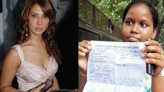 Bollywood actress Kim ने की नौकरानी की जमकर पिटाई दर्ज हुई FIR [upl. by Leaffar941]