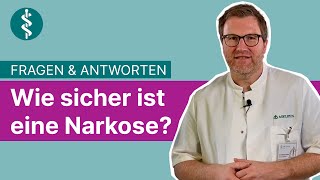 Wie sicher ist eine Narkose Fragen und Antworten  Asklepios [upl. by Nolly619]