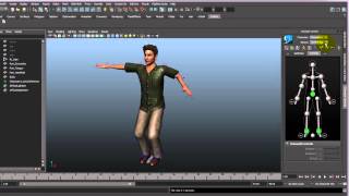 iClone Pipeline Tutorial  Exporting iClone Motions to Maya HumanIK [upl. by Alinna]