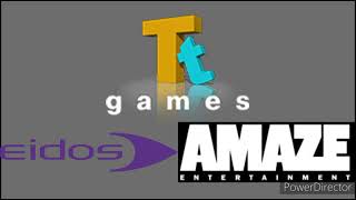 TT games eidos amaze entertainment 2006 logo [upl. by Dnaleel]