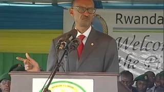 President Kagame on Kikwetes statement FDLR negotiation [upl. by Esyahc]