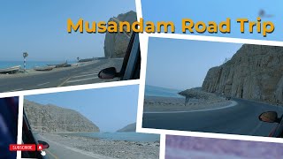 Musandam Oman Drive  Khasab Musandam Oman Road Trip [upl. by Alcott901]