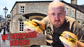 ARE WETHERSPOONS BURGERS ANY GOOD   Lets Find Out  Food Review  DOUBLE AMERICAN CHEESEBURGER [upl. by Angadreme775]