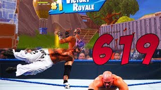 BOOYAKA BOOYAKA 619 NEW REY MYSTERIO SKIN GAMEPLAY FORTNITE BATTLE ROYALE SOLO WIN [upl. by Ahsert]