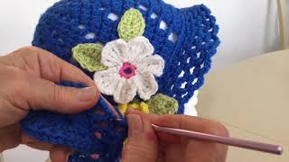 Cómo tejer sombrero a crochet paso a paso  Handwork Diy [upl. by Proudlove]