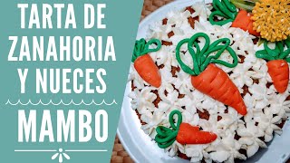 Como hacer tarta de zanahoria en Mambo  RECETAS MAMBO CECOTEC [upl. by Lilhak]