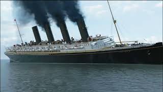 Real Time Titanic Lusitania Empress of Ireland sinking Sped Up [upl. by Eresed]