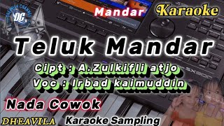 karaoke teluk mandar  nada cowok [upl. by Relyk]