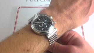 IWC DaVinci Perpetual Calendar Chronograph 375034 Luxury Watch Review [upl. by Nediarb]