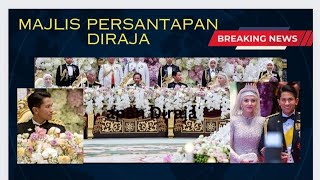 Putera Abdul Mateen amp Pengiran Anak Isteri Anisha Rosnah dalam majlis Persantapan Diraja Brunei 🇧🇳 [upl. by Dieball642]