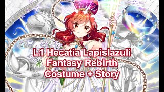 Touhou LostWord JP  L1 Hecatia Lapislazuli Fantasy Rebirth Costume  Story 💍 [upl. by Euhc47]