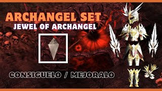 Mu Dragon Havoc  Archangel Set  Fuse Y Enhance   Jewel of Archangel ¿Donde se Consigue [upl. by Hepsoj]